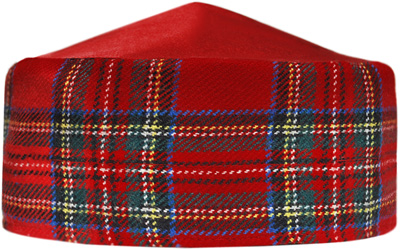 Tartan Bukharian Kippah