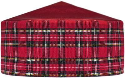 Tartan Bukharian Kippah
