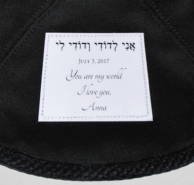 Personalisation Label