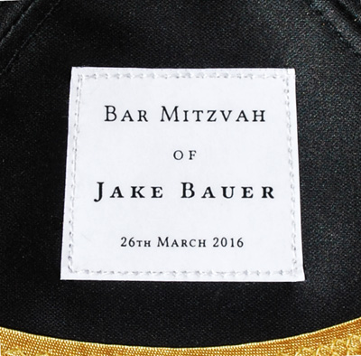 Personalisation Label