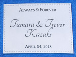 personalisation label