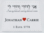 personalisation label