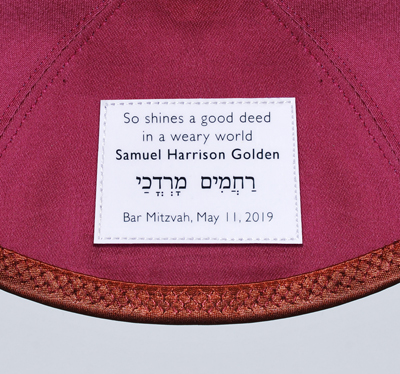 Personalisation Label