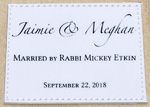 personalisation label