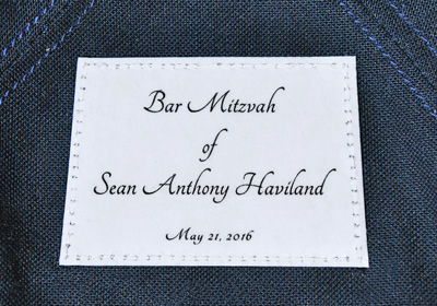 Personalisation Label