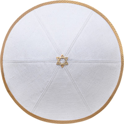 Linen Kippah