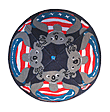 regular australian kippah