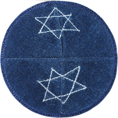 Denim Kippah