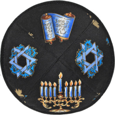 Chanukah kippah