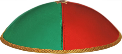 Portugal flag kippah